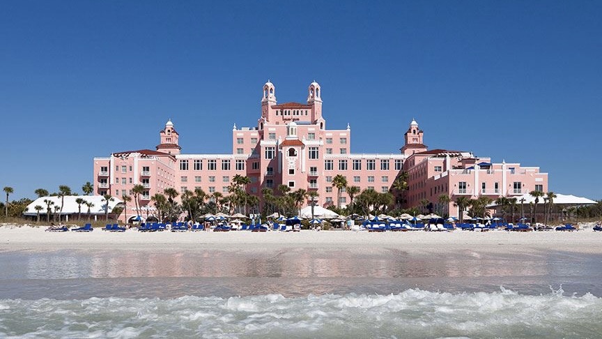 the-don-cesar st Pete Beach hotel-from-the-ocean