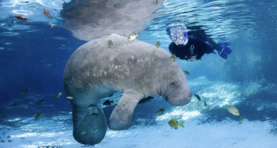 Swimming with Manatees in Crystal River (photo courtesy Discover Crystal River)